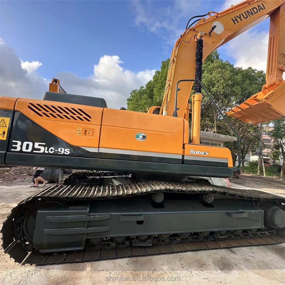 Cheap Price Used Original Hyundai 305LC-9S Backhoe Hydraulic Crawler Excavator for sale