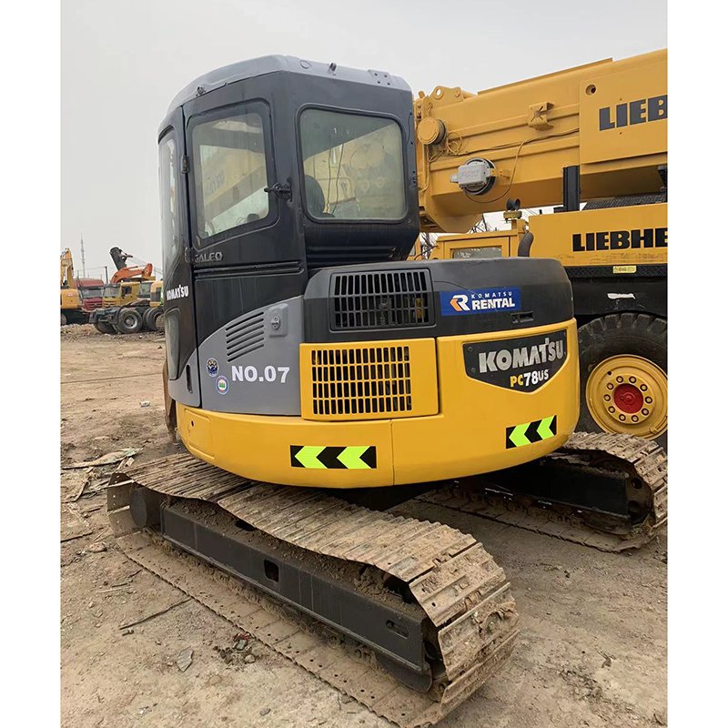 Use Komatsu PC78 Excav pc78us-6 pc78-6 pc78-8 Second Hand Digger 7 tons Used Excavator in Stock