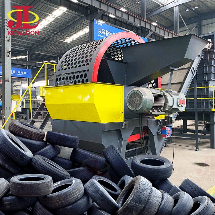 Factory Commercial Waste small Tire Tyre shredders crusher recycle shredder machine prices Used tire shredders machine