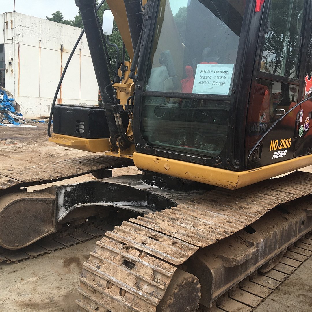 used excavator second hand Original Japan machine used CAT318D2 Good Condition Hydraulic Excavator Machine Caterpillar 315D