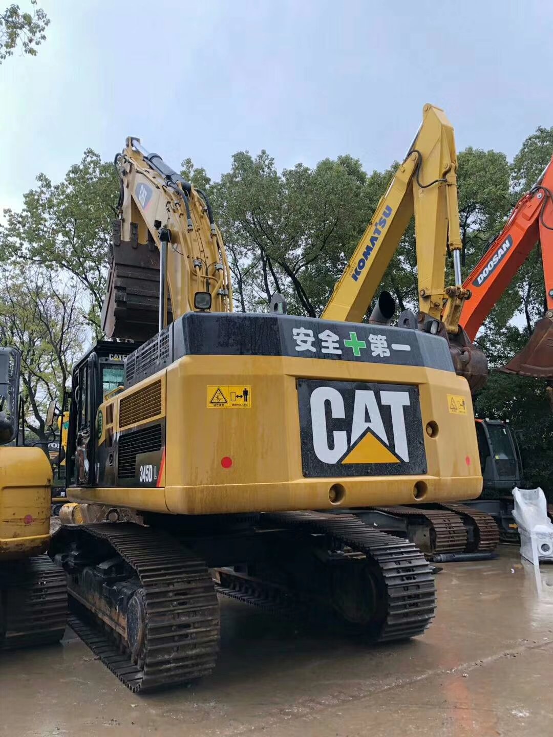 Used CAT 345D hydraulic crawler excavator used caterpillar cat 345 345bl 345dl 349 crawler excavator low price for sale