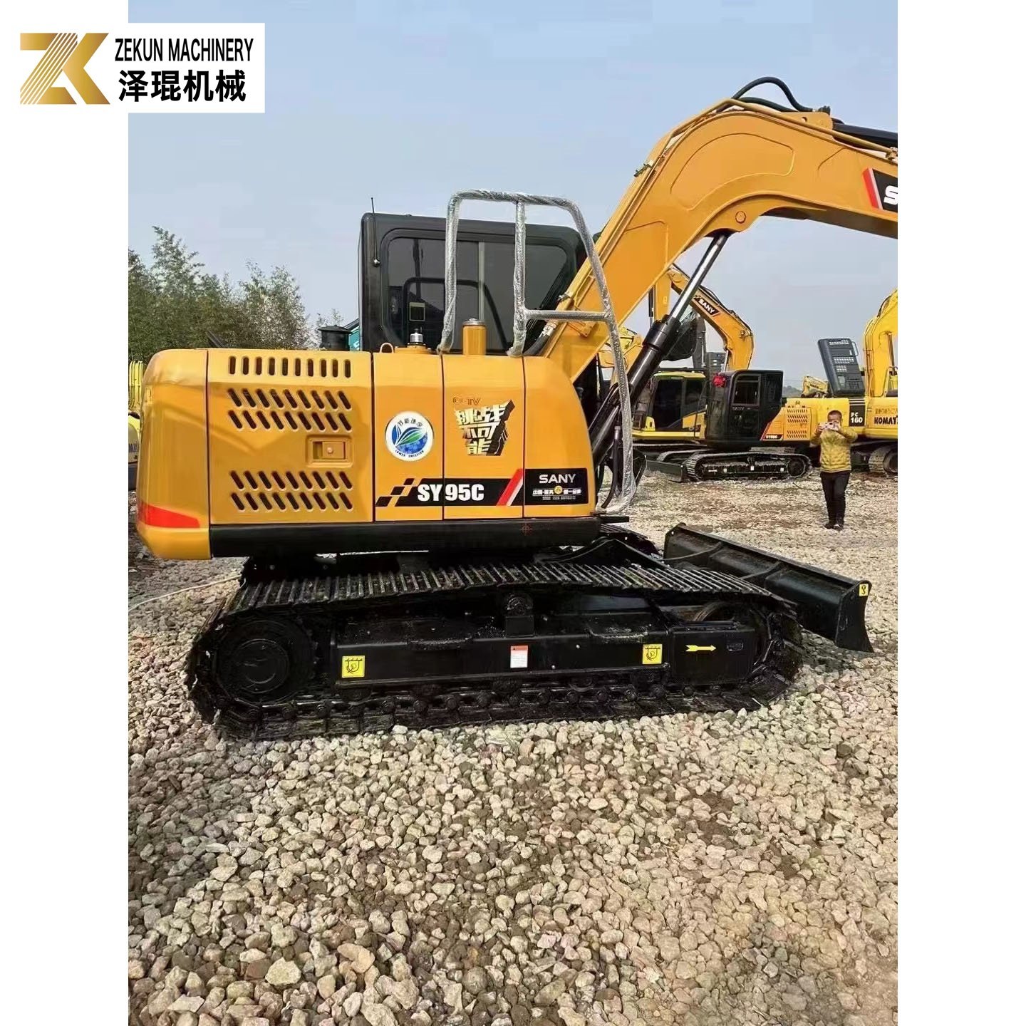 Imported Engine 9Ton Used Sany SY95 Excavator SY95C PRO