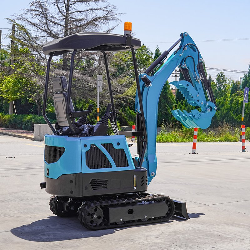 Small mini excavator 1000kg fully hydraulic digger/digging machine