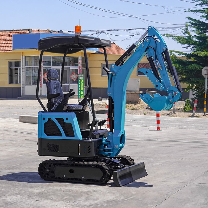 Small mini excavator 1000kg fully hydraulic digger/digging machine