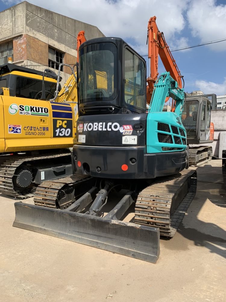 Second Hand Kobelco Excavator SK50 Used Kobelco 5 Ton Construction Machinery Hydraulic Crawler Digger