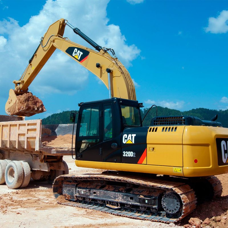 Cat 320 d excavator 20 ton construction machinery used caterpillar 320d crawler excavator 320d2