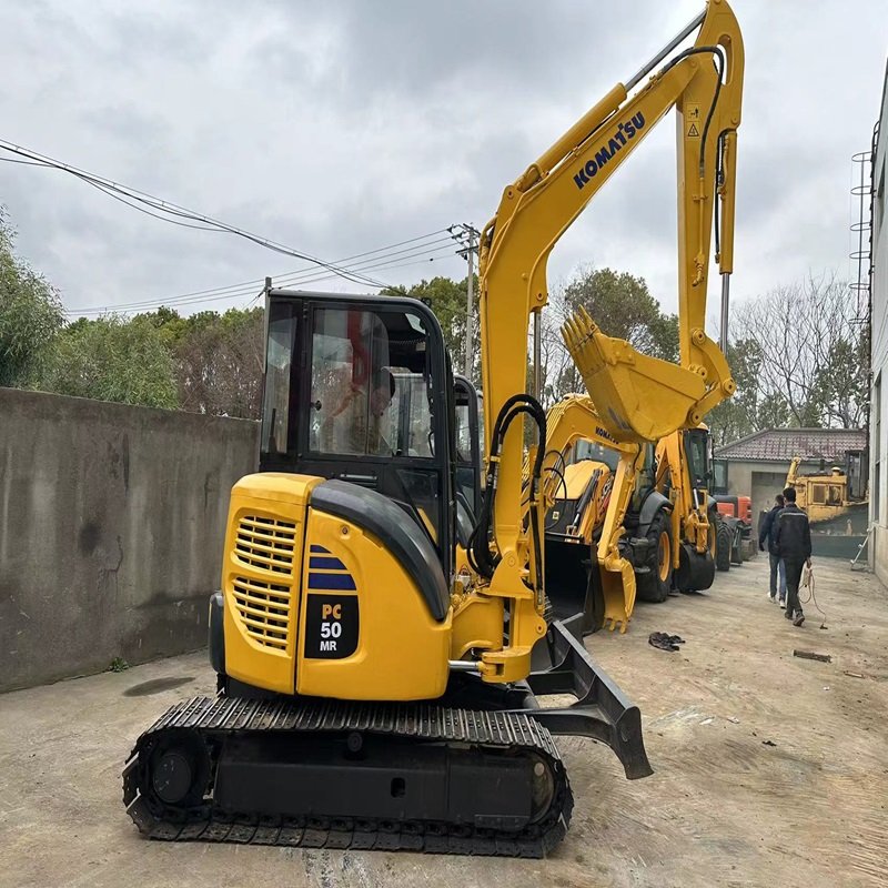 Used 5 ton mini excavator Komatsu PC50mr secondhand crawler excavator komatsu pc50mr pc55mr construction machine hot in stock.