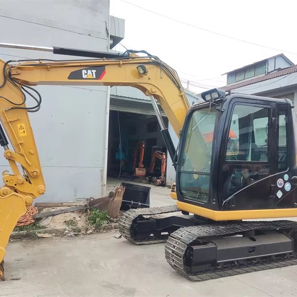 best price used 7ton mini small excavator cat 307 308 306 crawler excavator in good condition