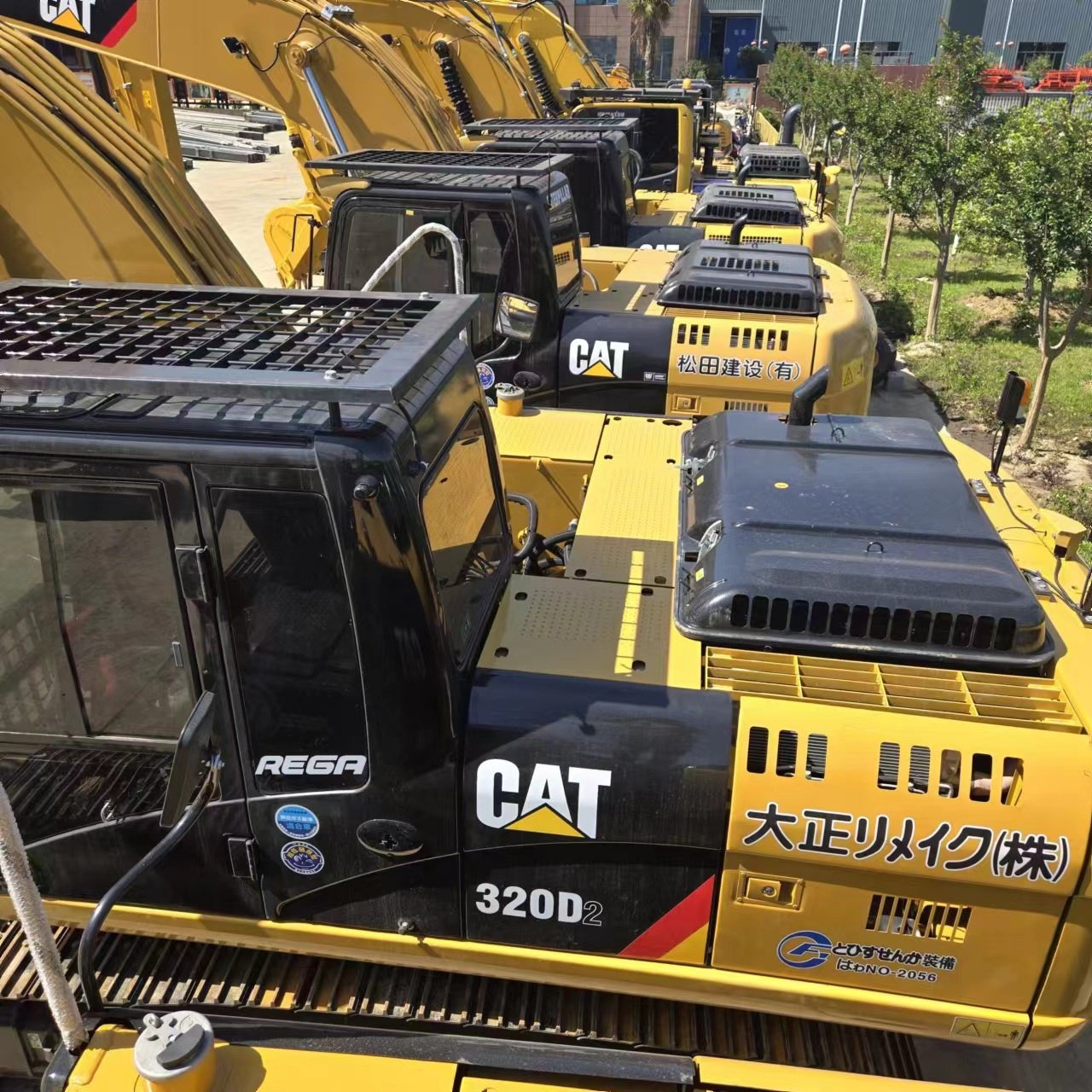 Japanese Used Excavator Caterpillar 20 Ton Earth-moving Machinery Cheap Used CAT320D Excavator for Sale