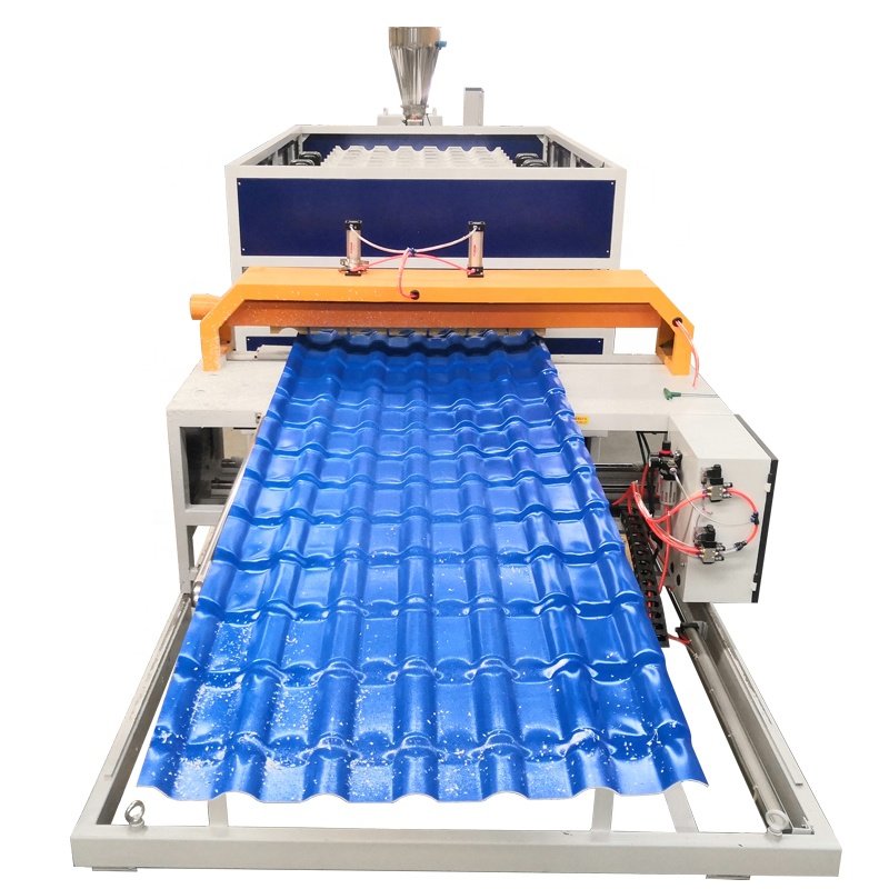 PVC Plastic Synthetic Resin Roof Tile Manufacturing machine