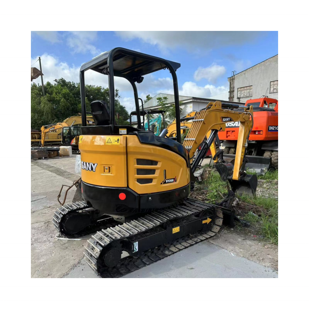 Used Micro Excavator Sany Brand sy26u sy35u sy55 sy75 Mini Crawler Digger Machine Sany sy26u Excavator for Sale