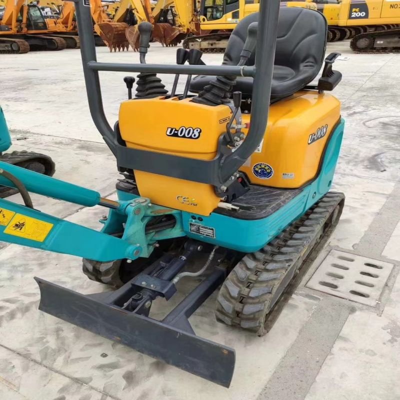 USED Model Kubota U008 Mini Excavator 0.8 ton Kubota Mini Excavator Hydraulic Crawler Digger