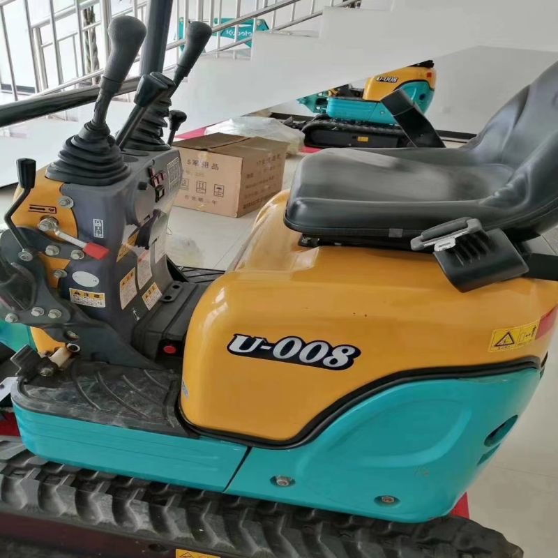 USED Model Kubota U008 Mini Excavator 0.8 ton Kubota Mini Excavator Hydraulic Crawler Digger