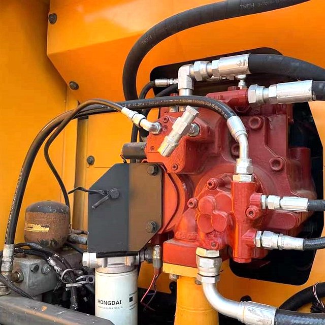 Used hyundai 210w-9 medium excavator second-hand wheeled digger 21 tons old hydraulic machinery used Tire Digger