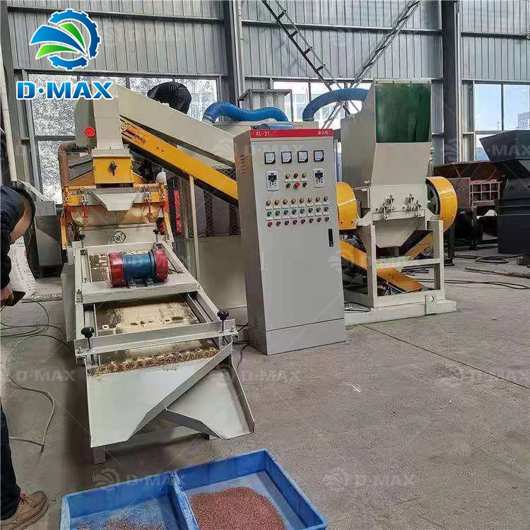 2024 Manufacture Copper Wire Stripping Crusher Machine Copper Granulator Machine Scrap Copper Cable Granulator Recycling Machine