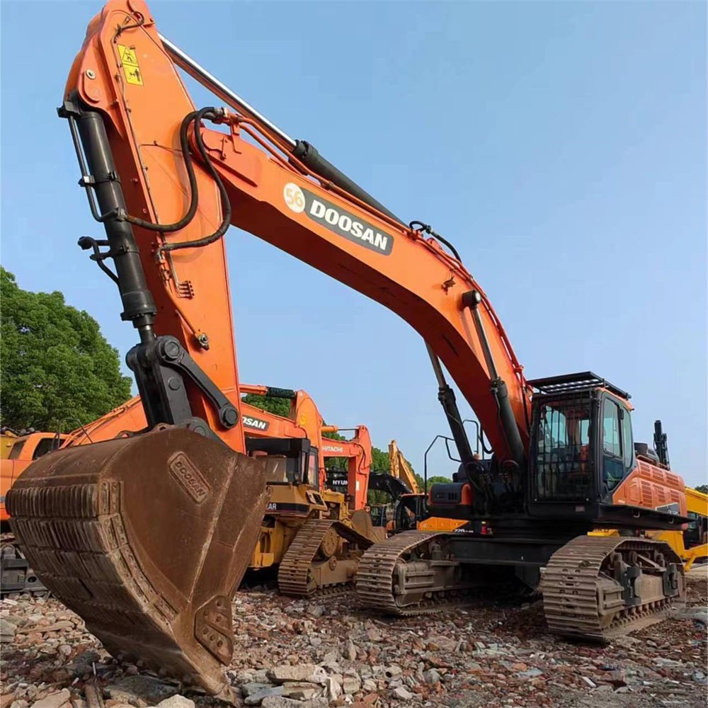 High quality low-price Used Heavy Machine Doosan DX520LC Crawler Excavator in stock