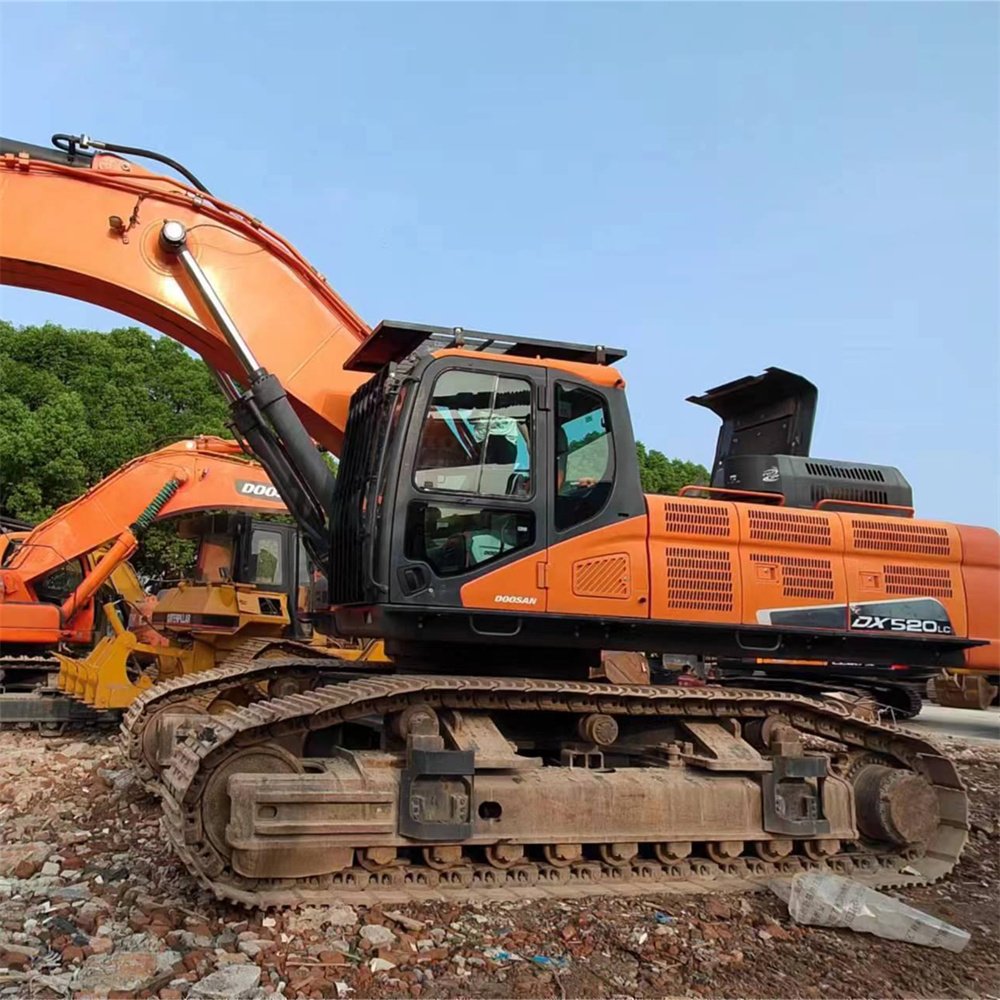High quality low-price Used Heavy Machine Doosan DX520LC Crawler Excavator in stock