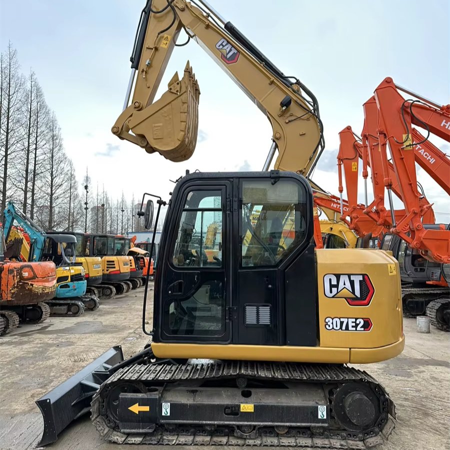 used CAT crawler excavator construction machinery CAT 307E2 305 306 307 secondhand used construction machinery for sale