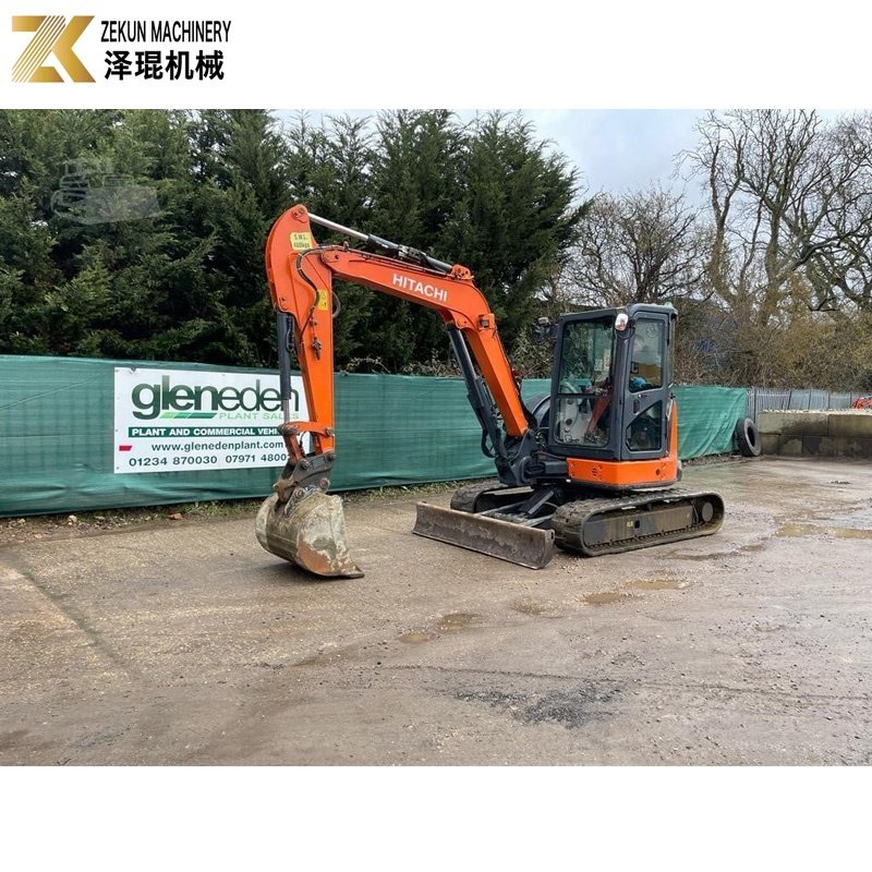 Used Engineering Construction Machinery Mini Excavator Hitachi ZX 55 ZX55U