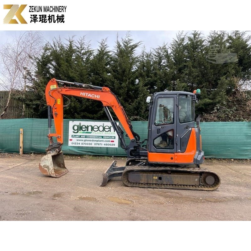 Used Engineering Construction Machinery Mini Excavator Hitachi ZX 55 ZX55U