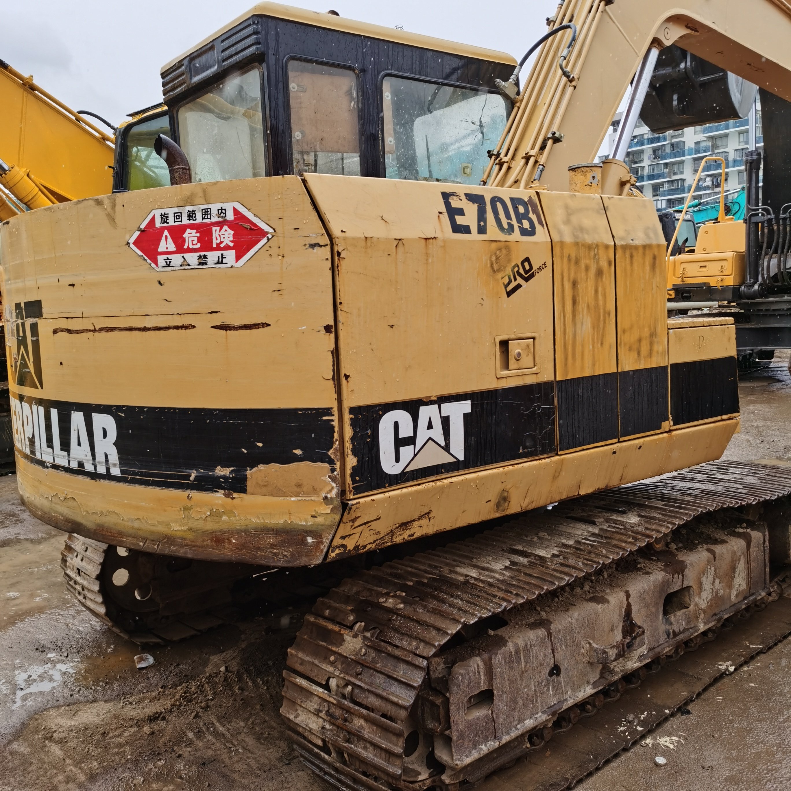 Used Original Japan Cat E70B Excavator Second-hand Caterpillar E70 Excavator 307D 307E 307.5