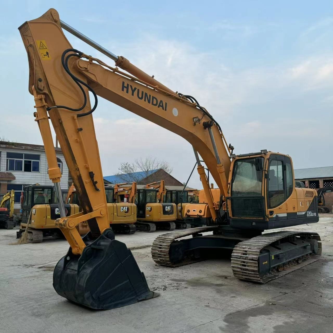 korea used hyundai 220 excavator original r220 construction machinery used excavators hyundai 220-9s sale cheap