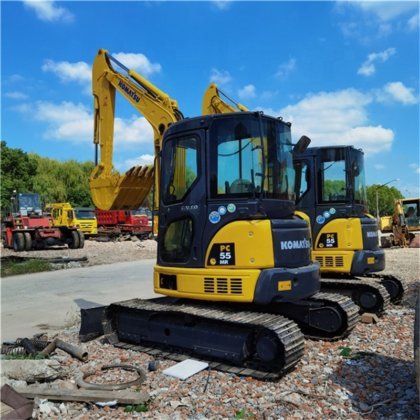High Quality Used Komatsu Mini Track Excavator Pc55Mr/ Komatsu Pc55 Pc35 Pc30