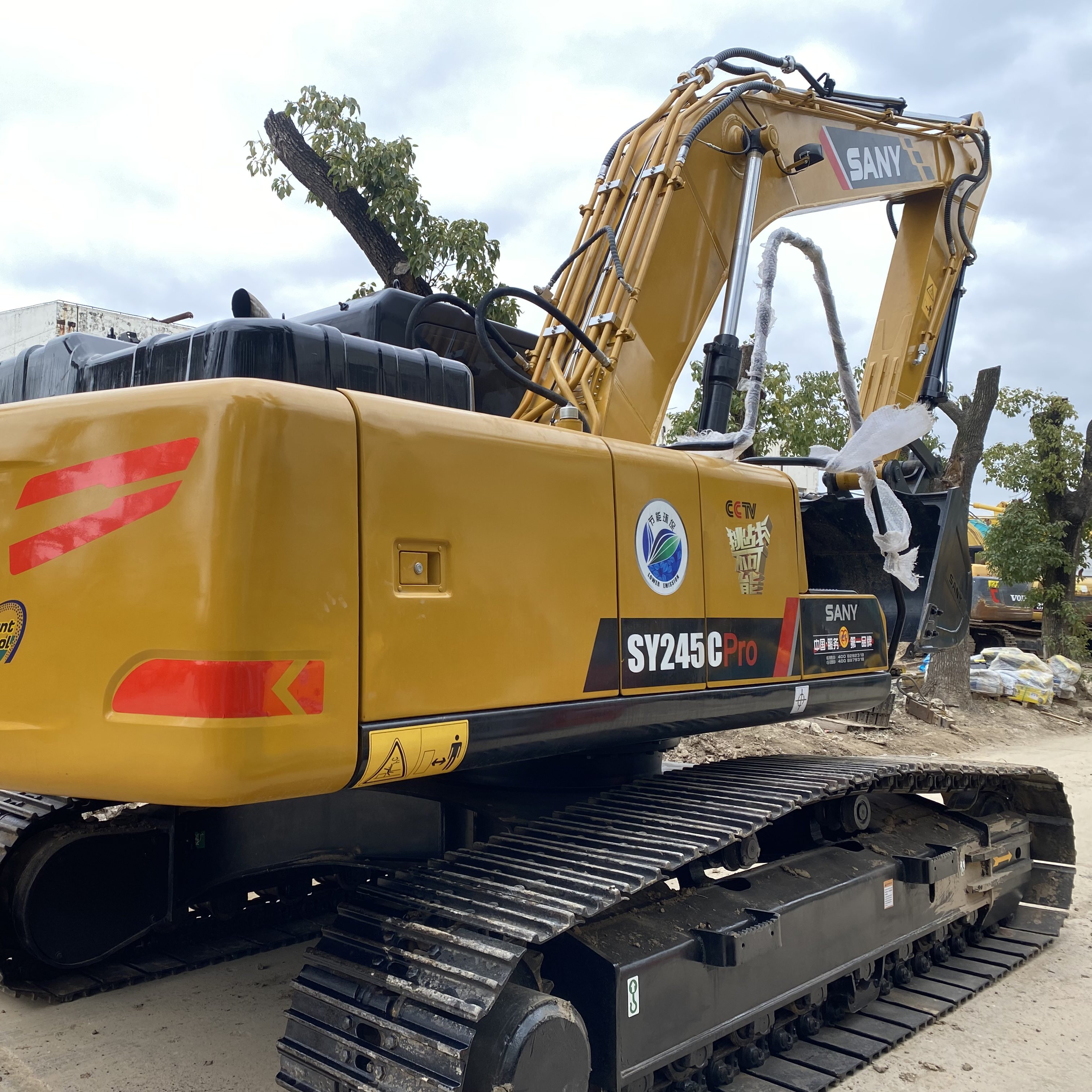 used hydraulic heavy Construction machine excavator sy245 for sale Original Used Sany SY245 large excavator used Sany245 digger