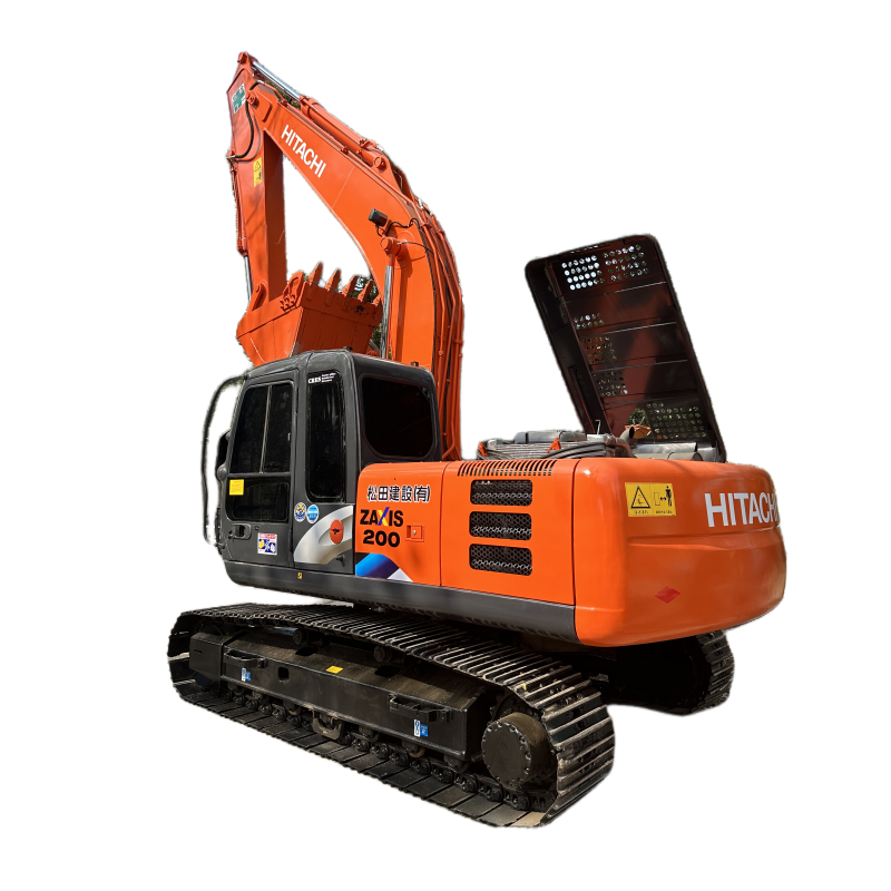 Good machines used HITACHI ZX200 Hydraulic crawler excavator used Hitachi excavadora 20 tons