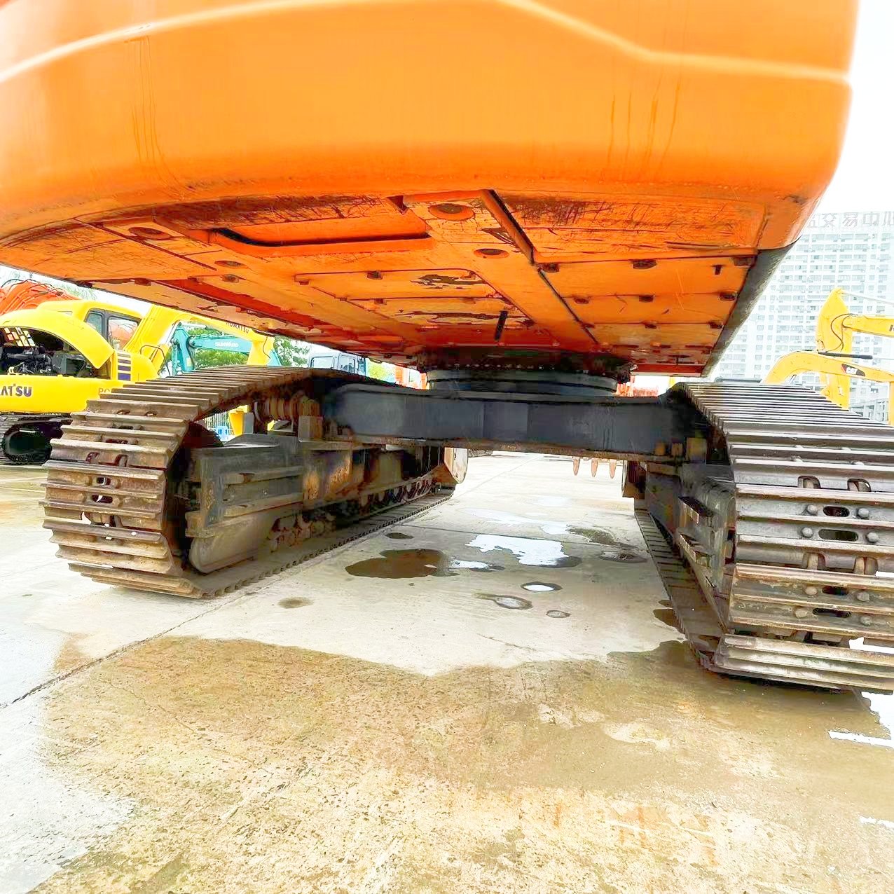 used excavators mini earth moving machine doosan dx500 Crawler Excavator machinery for sale