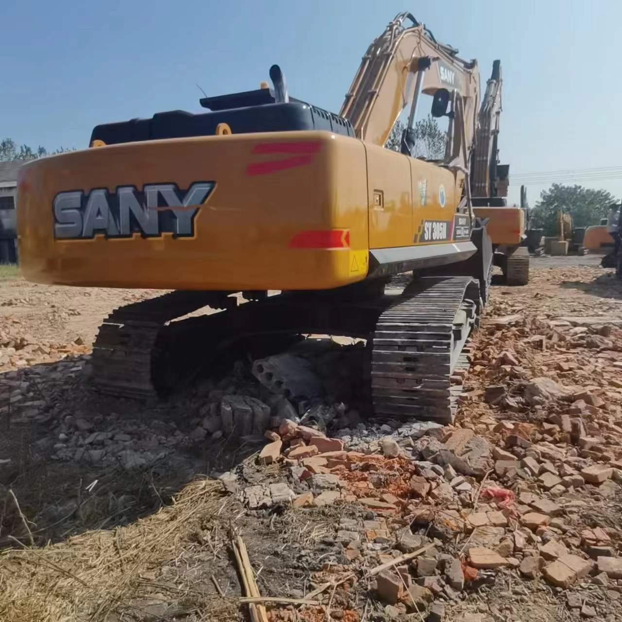 Large construction machinery SANY SY305H SY365H hydraulic excavators