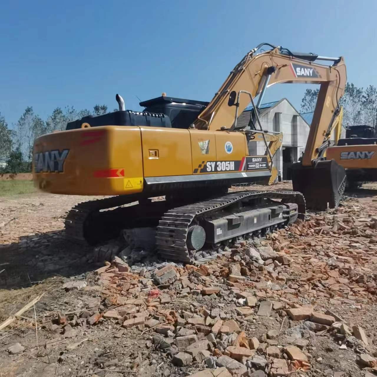 Large construction machinery SANY SY305H SY365H hydraulic excavators