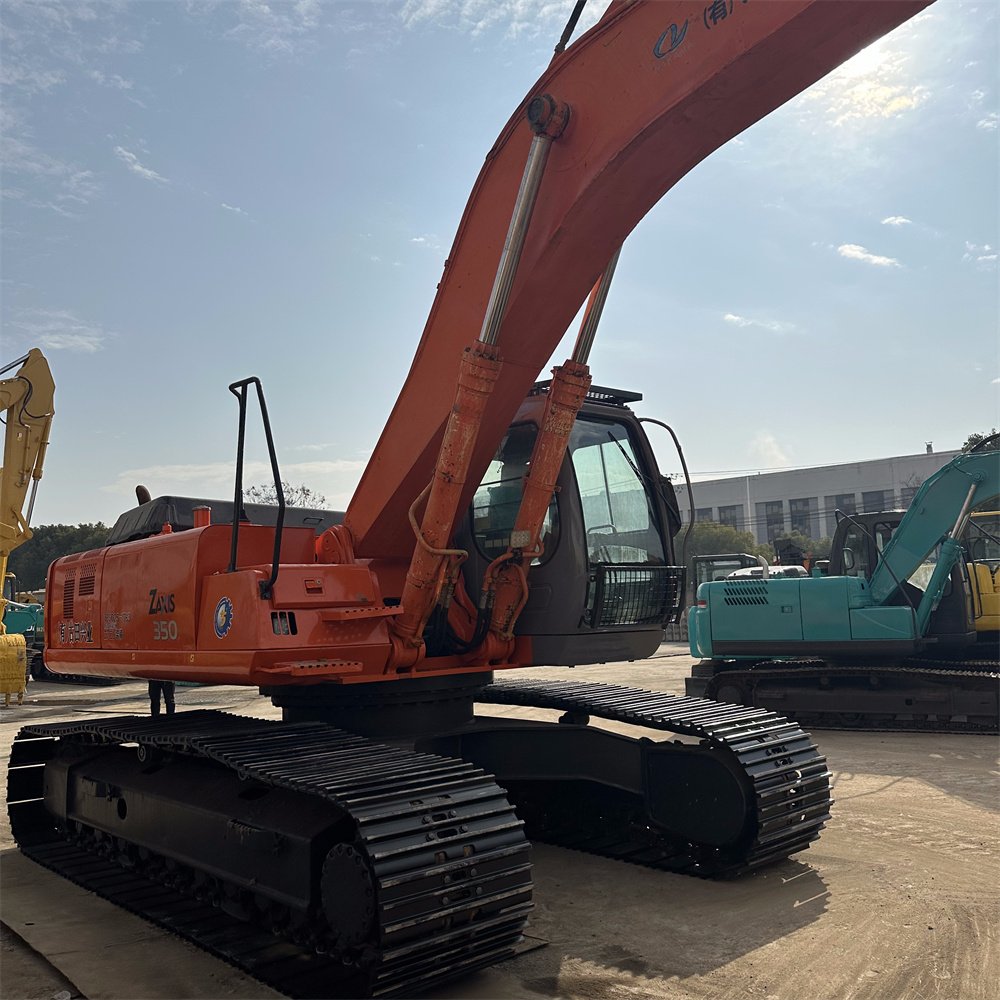 Japan Second hand Hitachi ZX350 350 earth moving digger construction machinery Hitachi350 crawler used tracked excavator 35ton