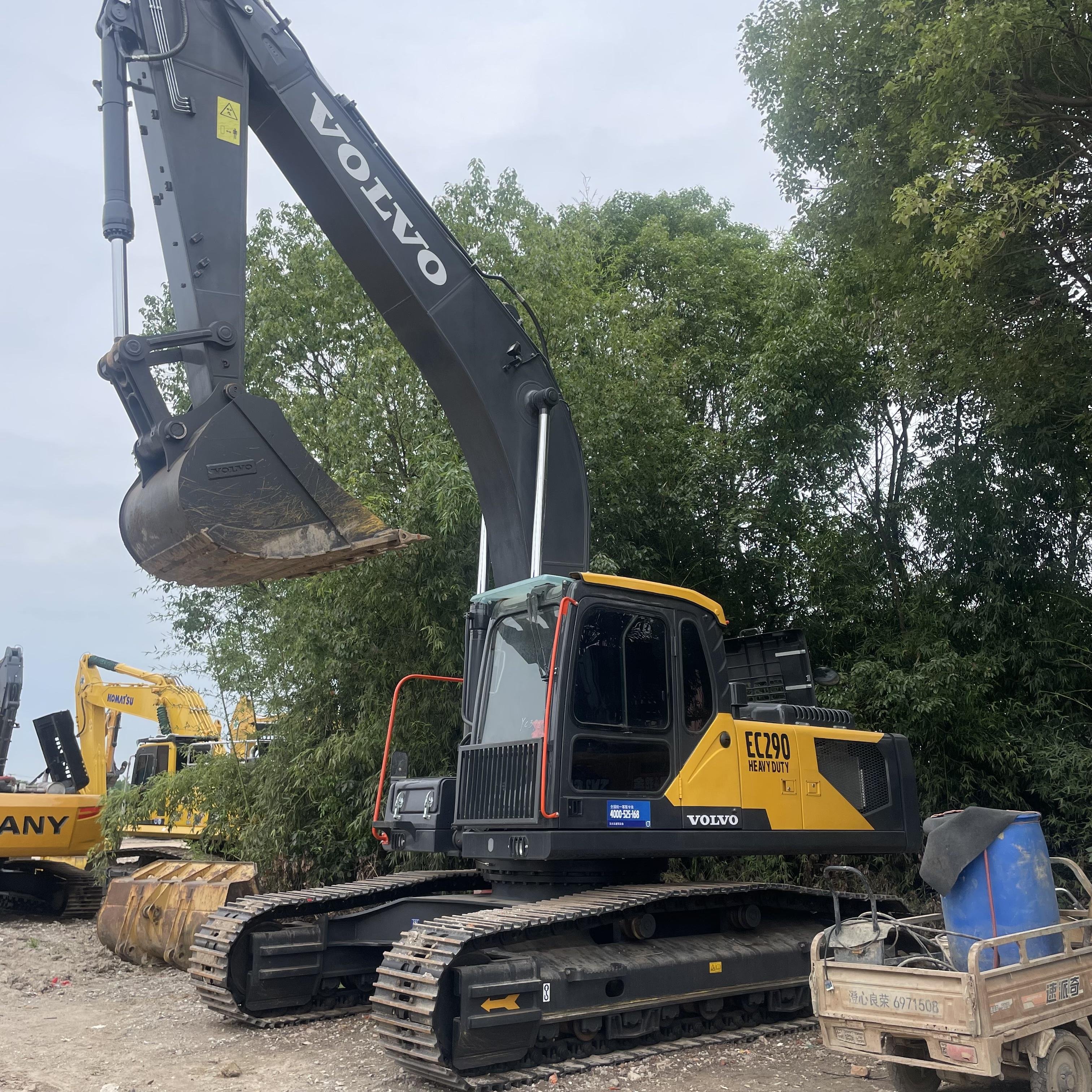 Used Machinery Medium Digger High Quality Cheap Price VOLVO EC290 Hydraulic Crawler Digger EC290 Used Excavator in Stock