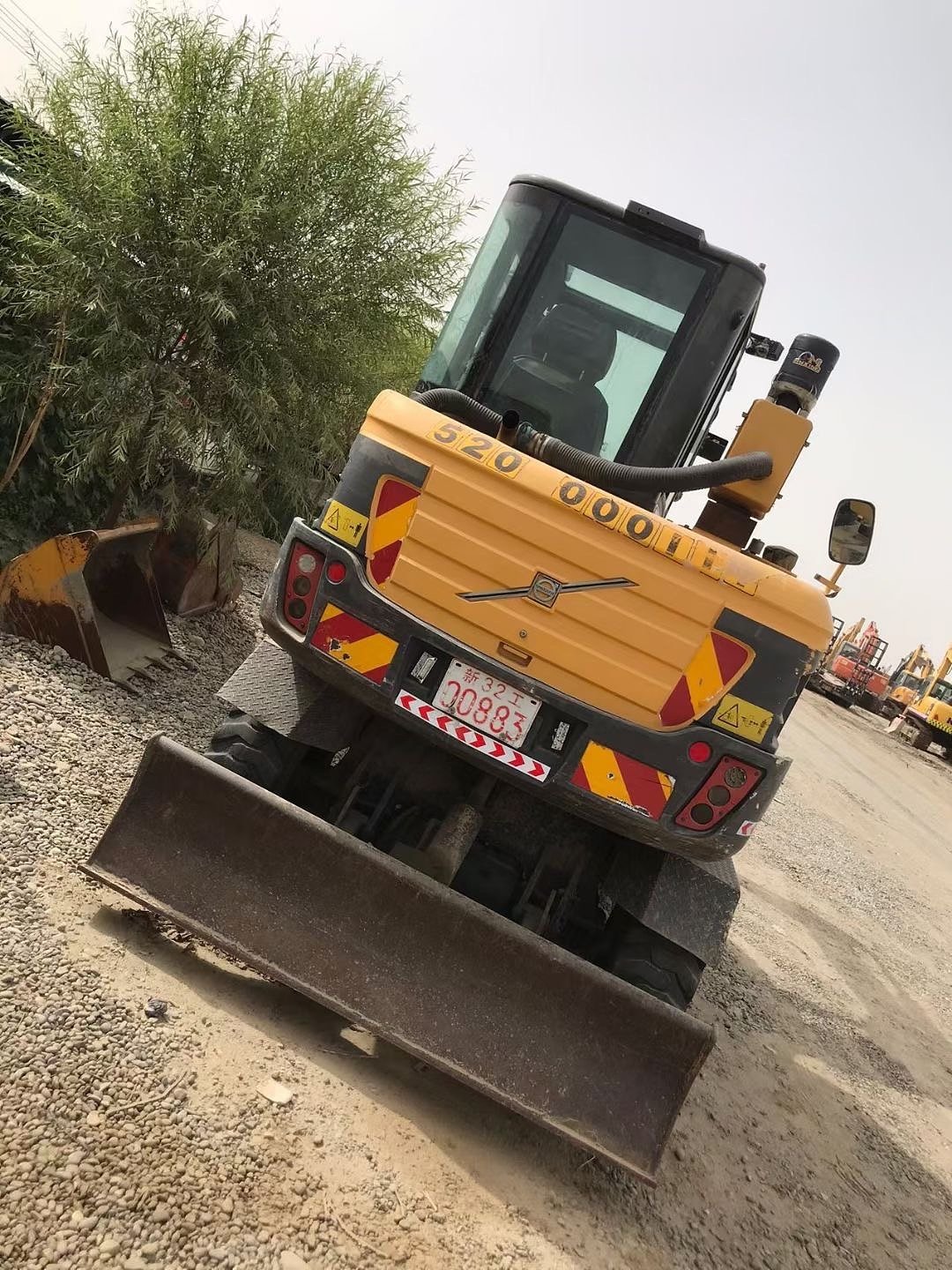 used mini digger construction machinery Volvo EC60C used cheap Volvo 6 ton low price in stock 210B 210D 240B mini excavator