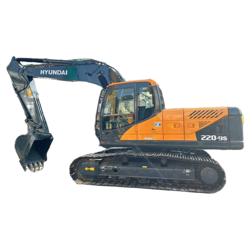 New arrival 22ton Used excavators machine HYUNDAI 220LC-9S Crawler Multifunctional Excavator for sale
