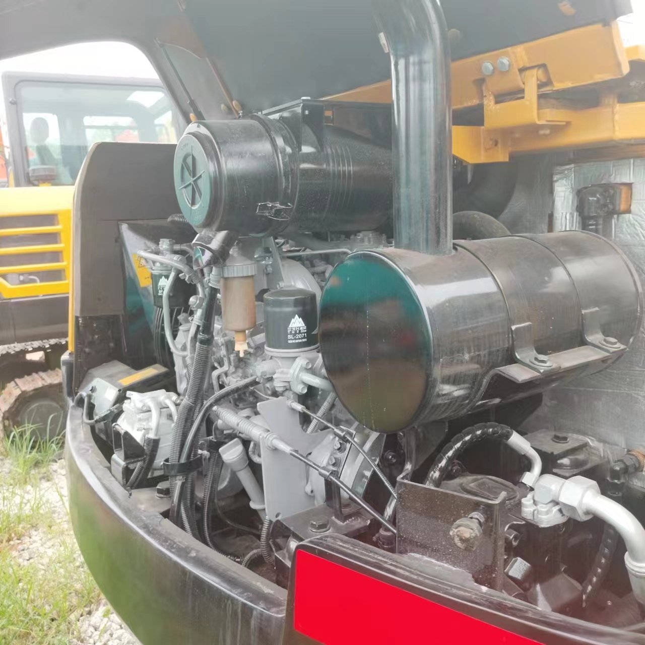 used sany 55 excavator secondhand mini digging machine sany brand sy55 5.5tons