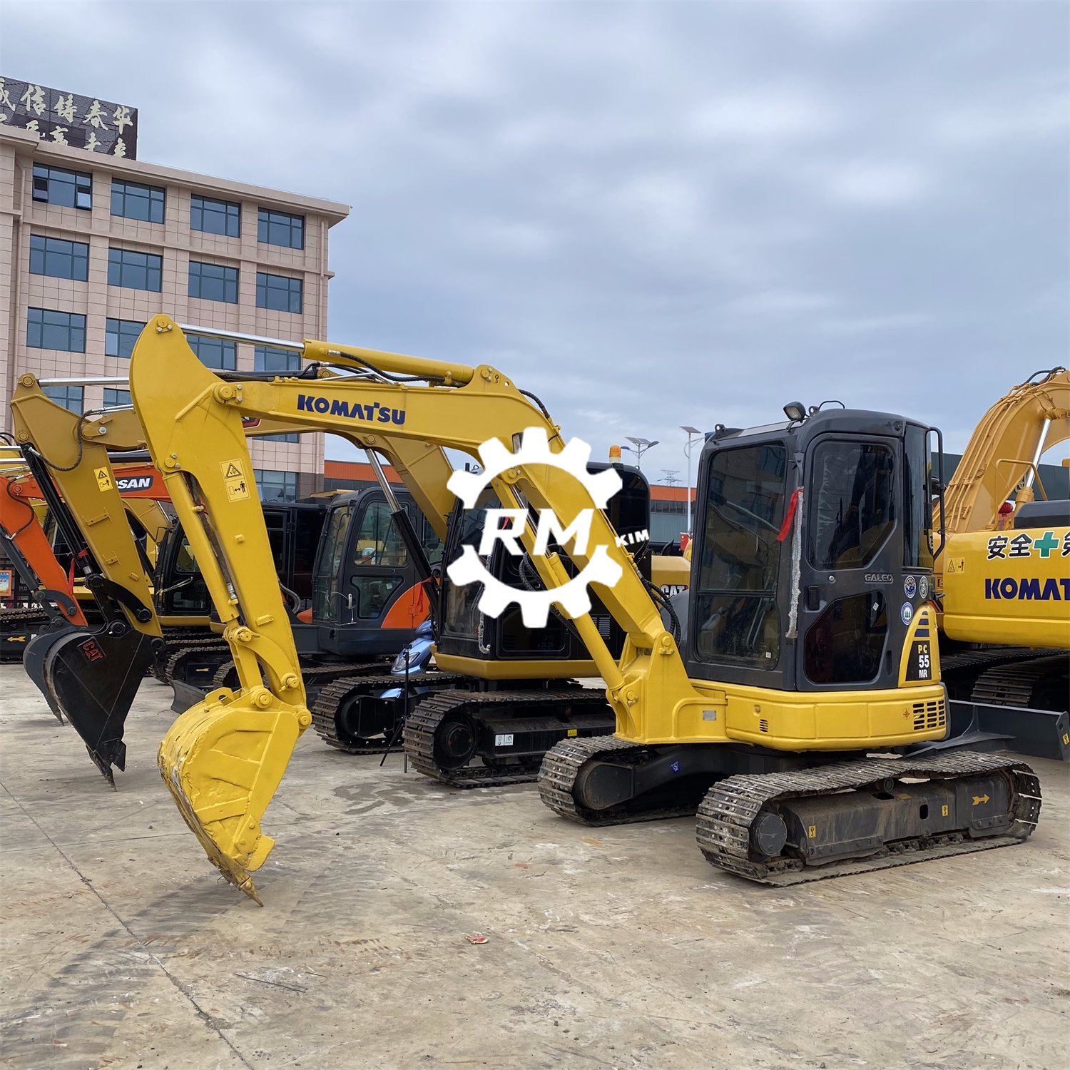 Choose the best building machinery used machinery komatsu pc55mr-2 Used Komatsu PC56-7 PC60-7 PC60-8 PC78us-6 PC55 in stock