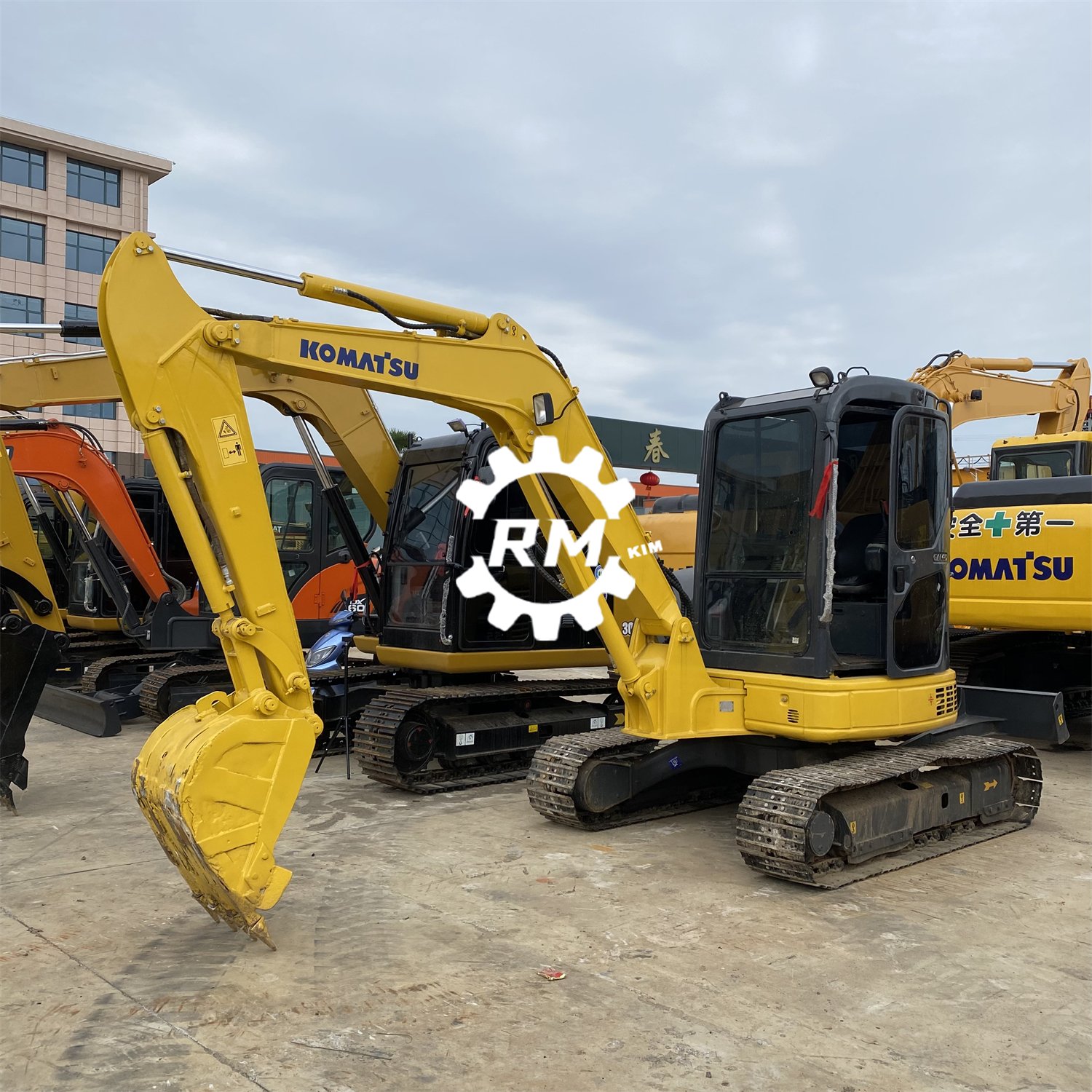 Choose the best building machinery used machinery komatsu pc55mr-2 Used Komatsu PC56-7 PC60-7 PC60-8 PC78us-6 PC55 in stock