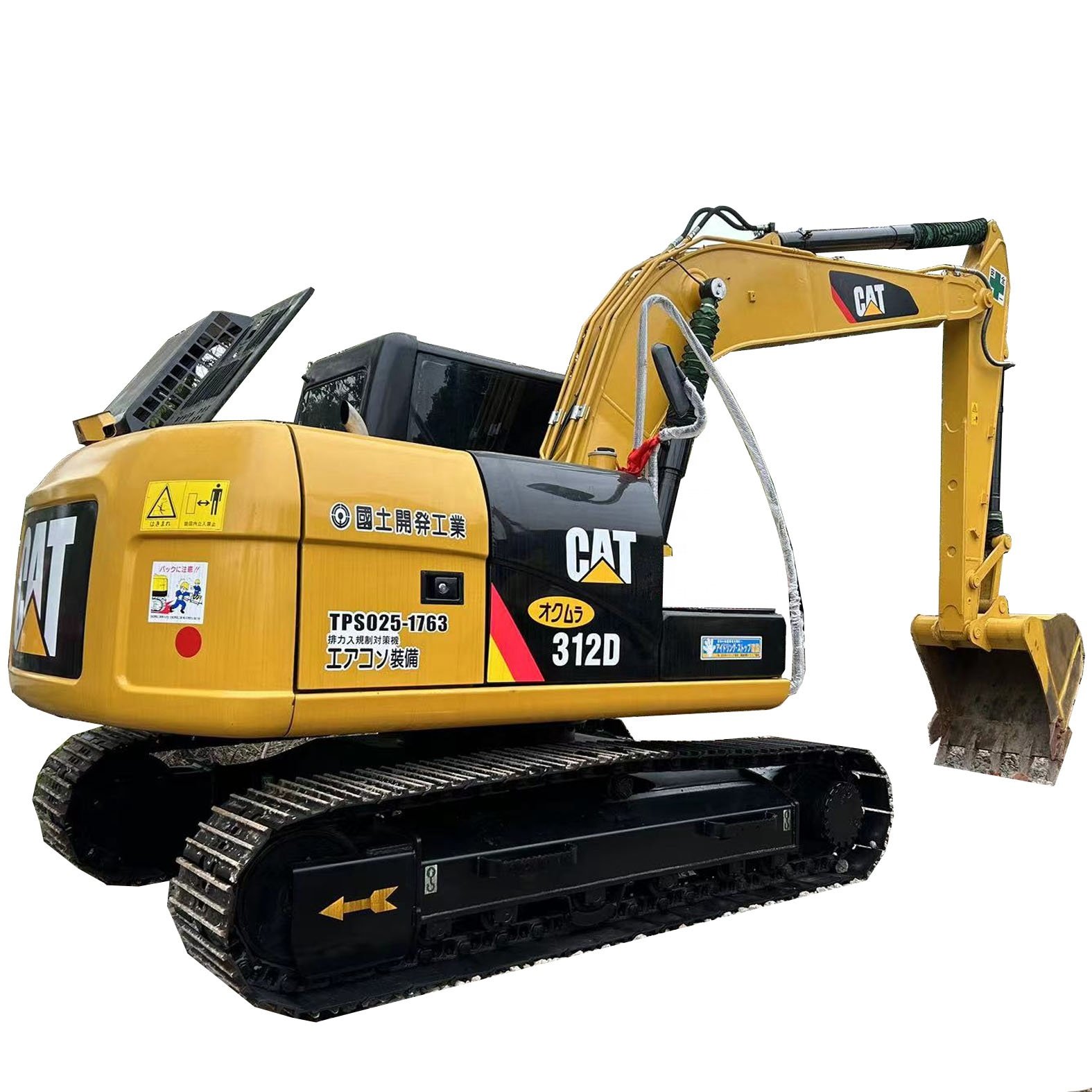Low Price Used Caterpillar CAT 312D Crawler Excavator 12 ton Multifunctional Caterpillar CAT 312D Excavaotor In Stock