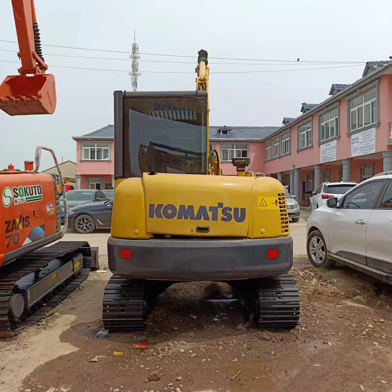 Hot Sale Komatsu PC56-7 Engineering Machine Crawler Equipment Second-hand Excavator Used Excavator Harga Excavator Komatsu