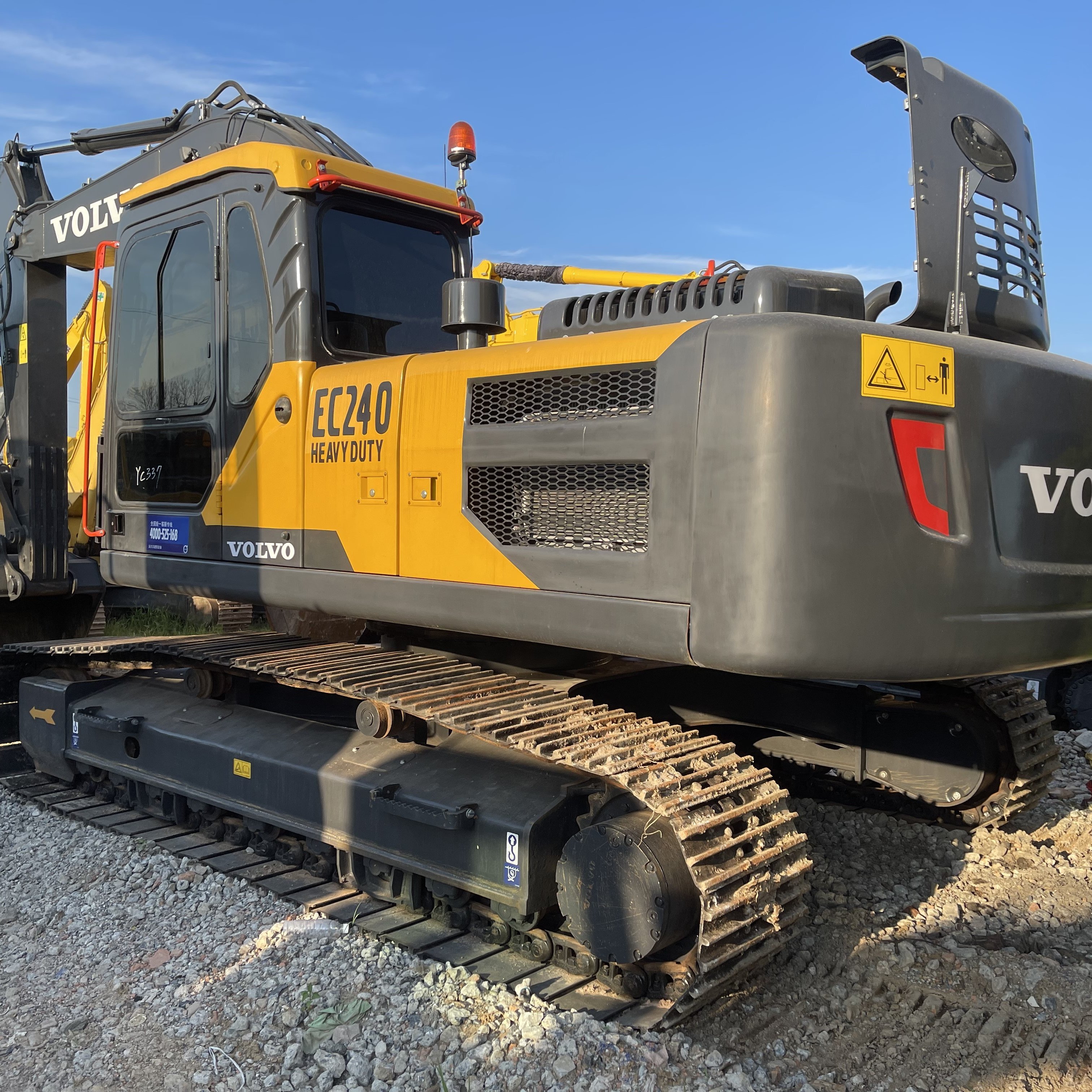 Volvo240 24Ton Crawler Used Excavator Volvo240 Second-hand Machine Original Paint Cheap Price Used Excavators