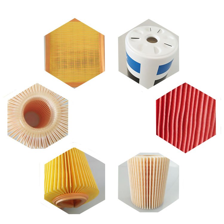 Air Production Line Rotary Pleating Make Deep Pleat Hepa Vehicle Paper Car Oil Filter Making Machine