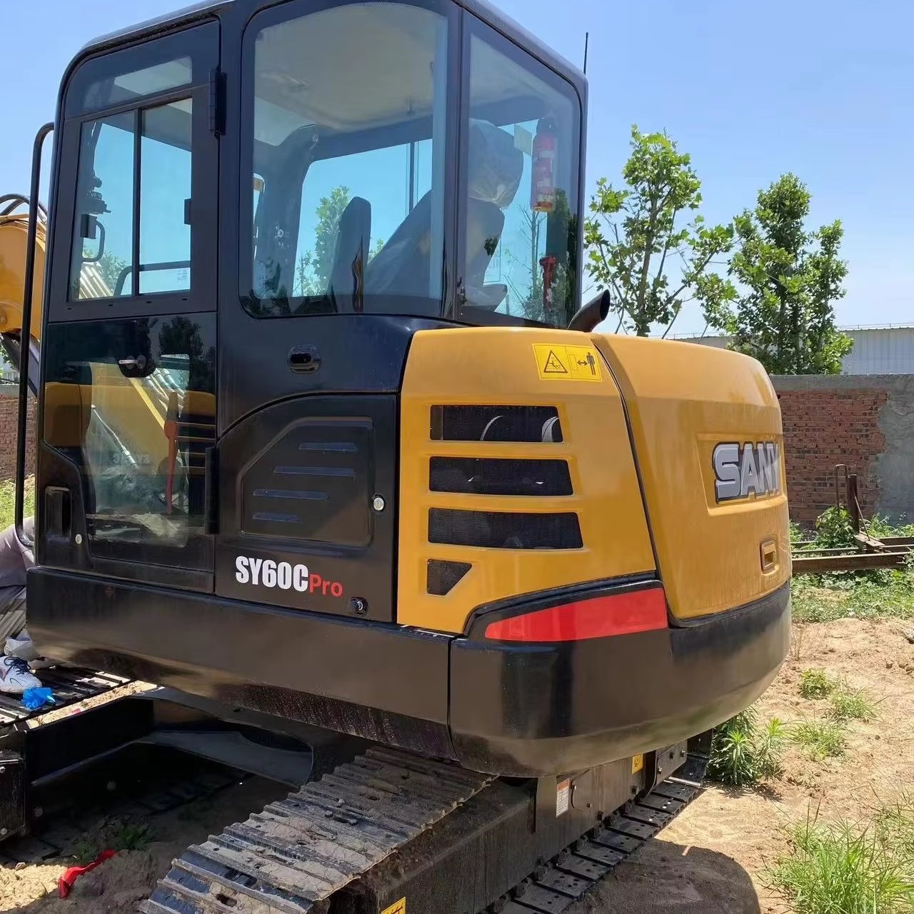 Kubota Engine Emission 4 6 Ton New Mini Digger Sany-60c Pro 2023 Provided Hydraulic Excavator Crawler Digger Japan Used 6000