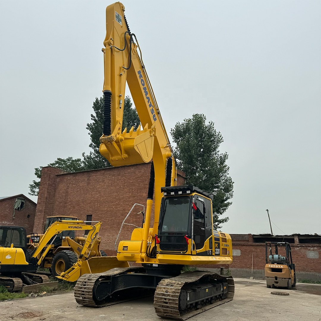 Used Excavator Second-Hand Construction Hydraulic Digger Komatsu PC200 Used Komatsu Excavators