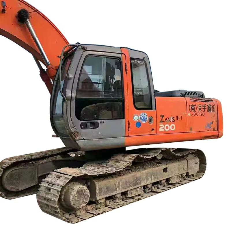 Factory Supply second hand hitachi zx200 excavator zx200-3g zx200-5g 20 ton excavator used digger machine In China
