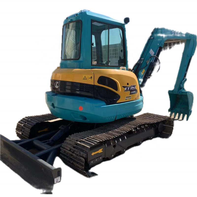 6tons 8tons Second-hand excavadora Kubota KX185 KX161 KX163 mini machinery hydraulic backhoe crawler used kubota excavator