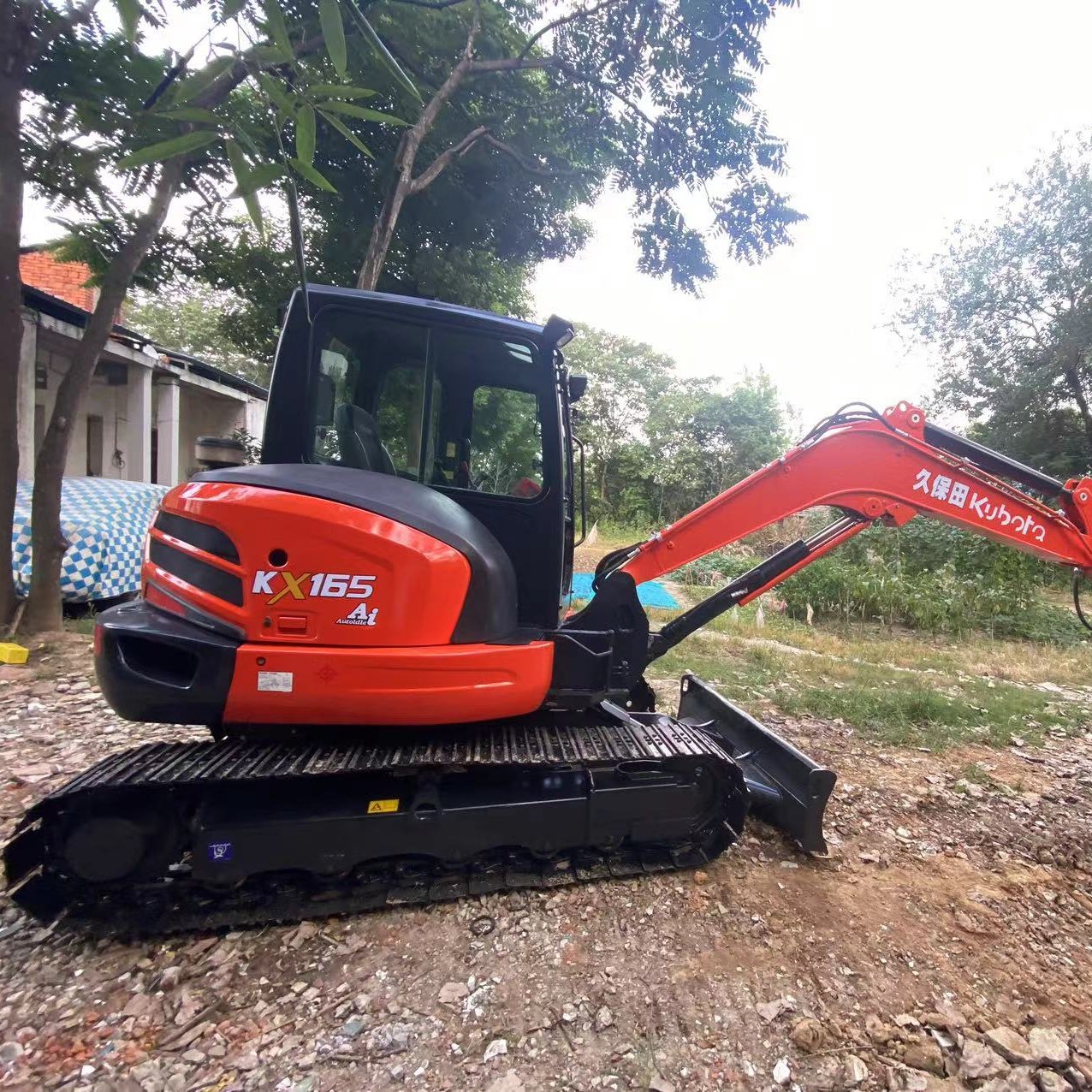 Used Kubota 165 excavator original Japanese mini excavator 6 ton mini used excavator original imported