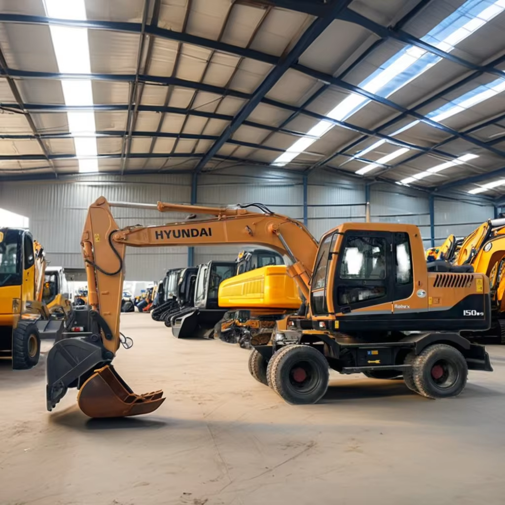 hyundai R150w-7 Used Excavator Digger Machine