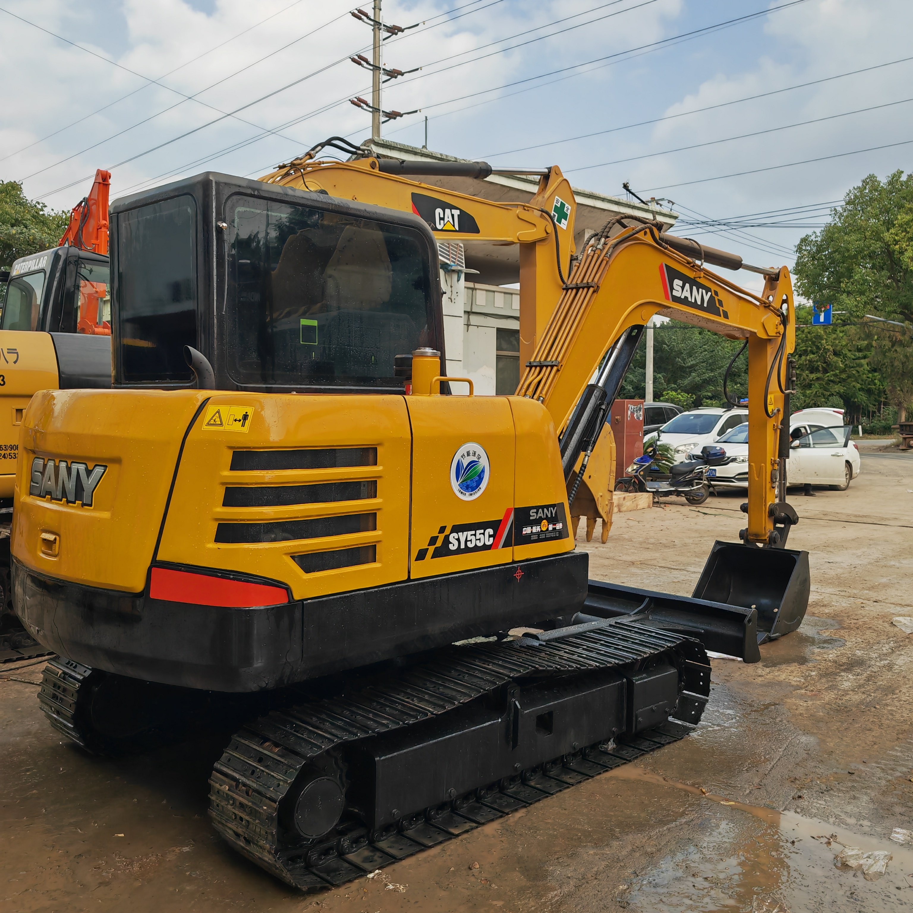 High Quality Used Excavator SANY SY55C SY60C SY60C9 Construction Machine